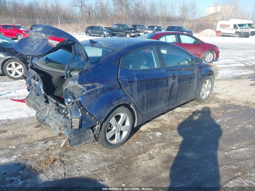 KMHDH4AE4DU490495 2013 HYUNDAI ELANTRA photo no. 4