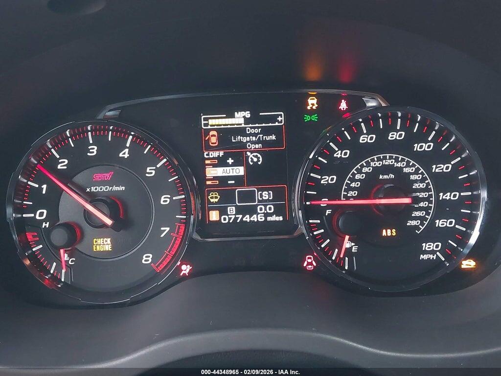 JF1VA2S65K9817551 2019 SUBARU WRX STI photo no. 7