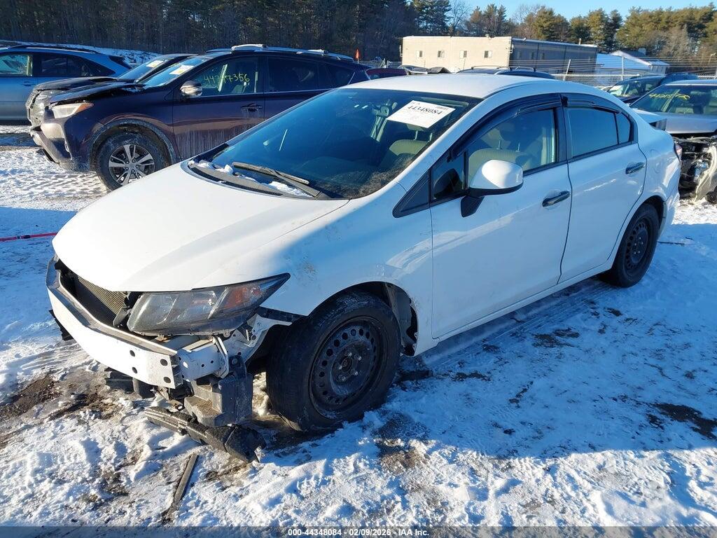 19XFB2F51DE255059 2013 HONDA CIVIC photo no. 2