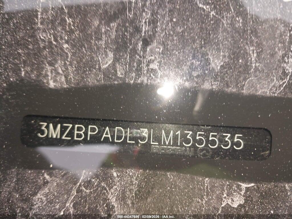 3MZBPADL3LM135535 2020 MAZDA MAZDA3 photo no. 9
