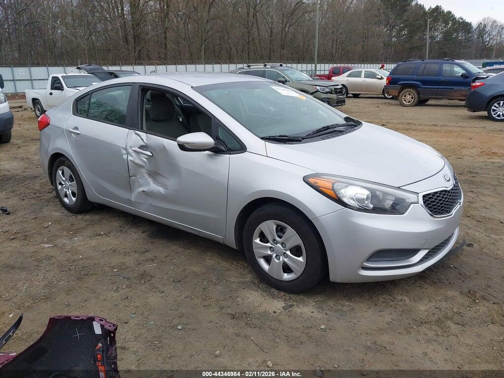 KNAFK4A61G5543351 2016 KIA FORTE photo no. 1