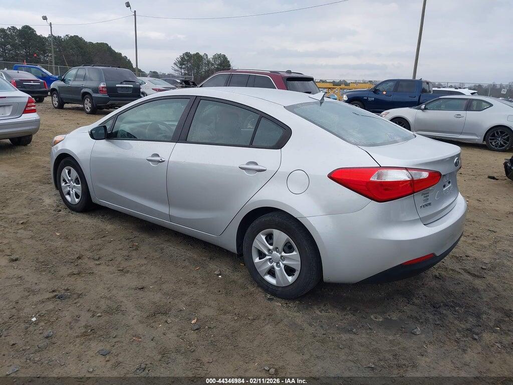 KNAFK4A61G5543351 2016 KIA FORTE photo no. 3