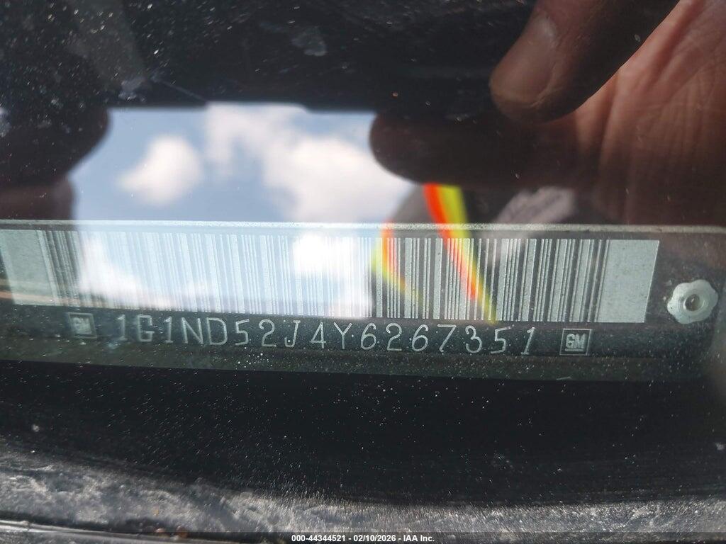 1G1ND52J4Y6267351 2000 CHEVROLET MALIBU photo no. 9