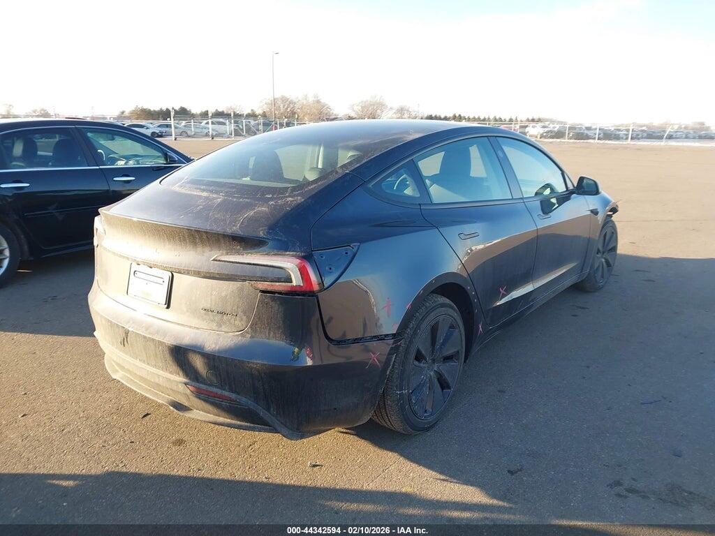 5YJ3E1EB8TF118303 2026 TESLA MODEL 3 photo no. 4