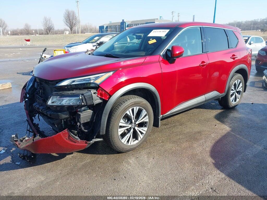 5N1AT3BB2MC786394 2021 NISSAN ROGUE photo no. 2
