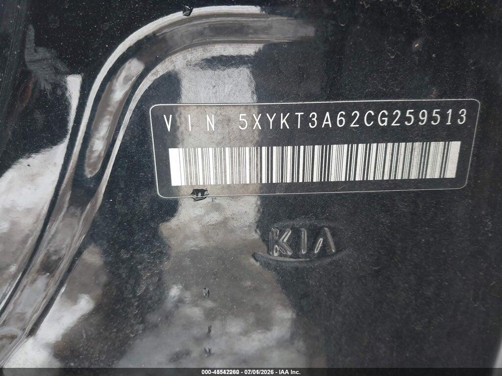 5XYKT3A62CG259513 2012 KIA SORENTO photo no. 9