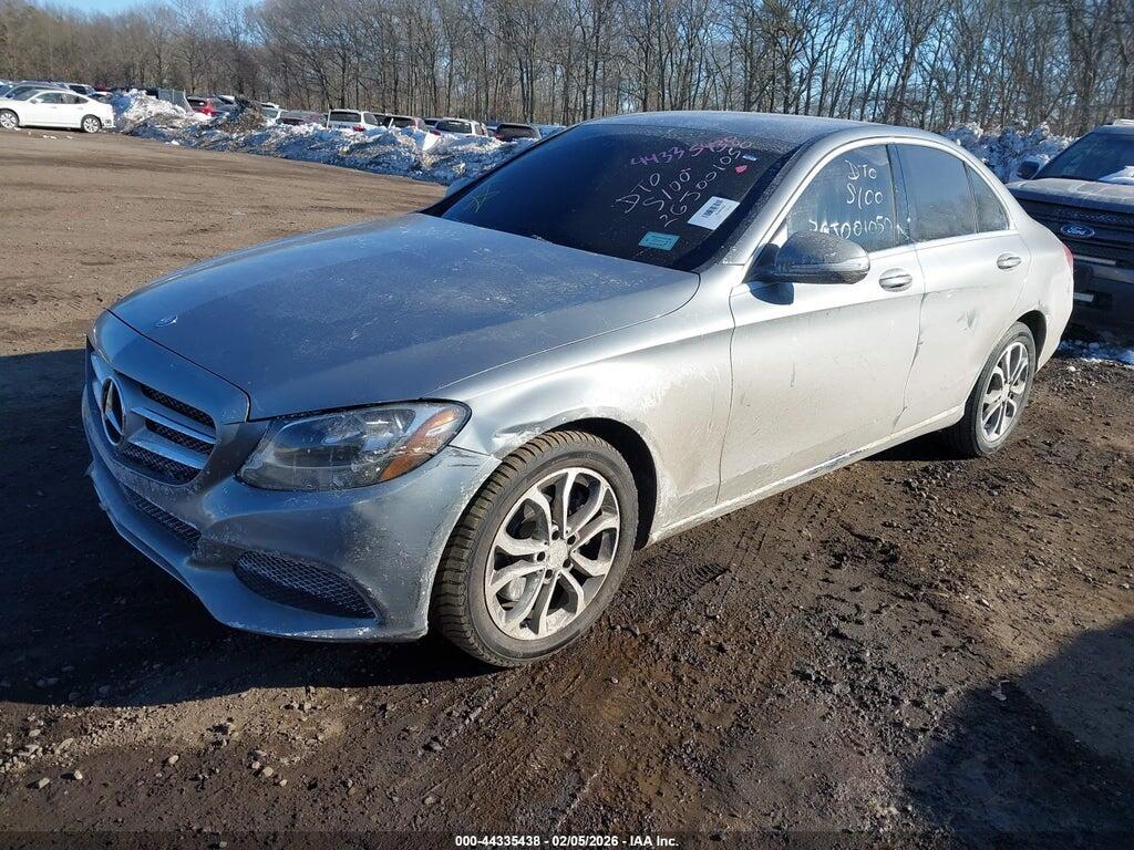 55SWF4KB3FU063715 2015 MERCEDES-BENZ C 300 photo no. 2