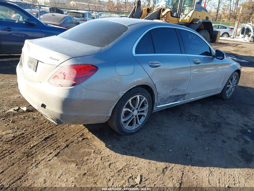 55SWF4KB3FU063715 2015 MERCEDES-BENZ C 300 photo no. 4