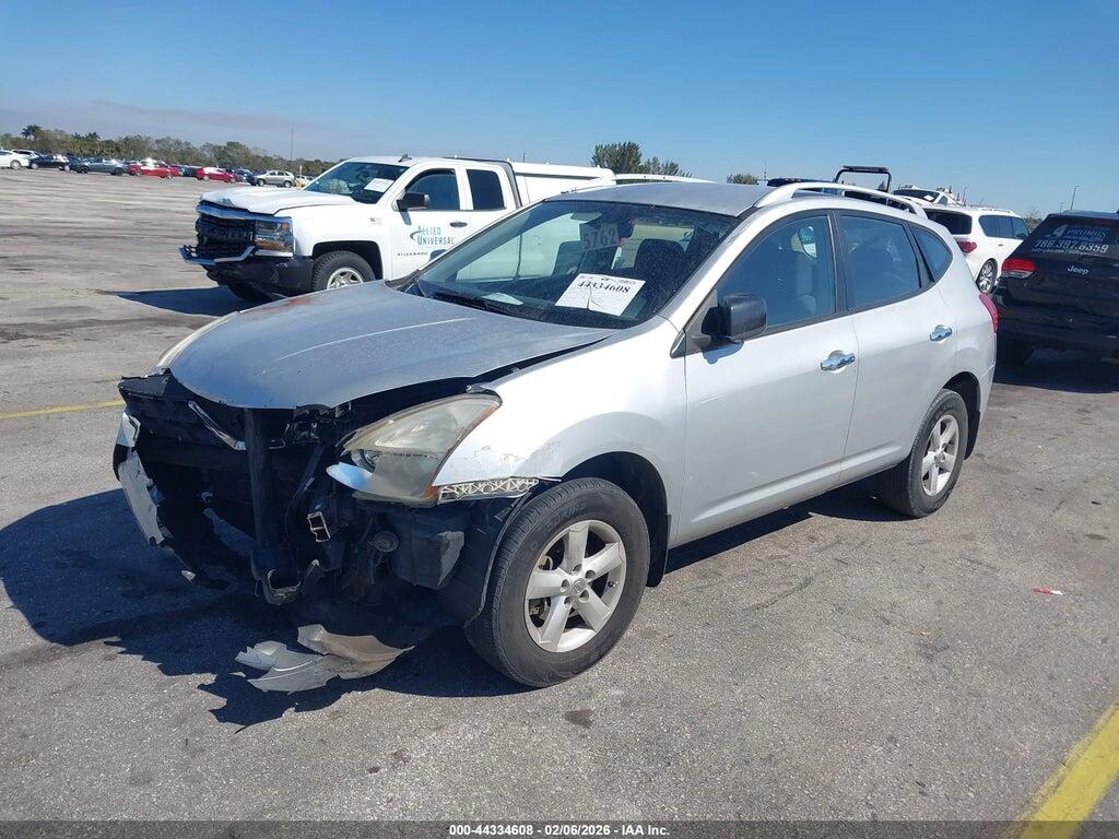 JN8AS5MV7AW100360 2010 NISSAN ROGUE photo no. 2