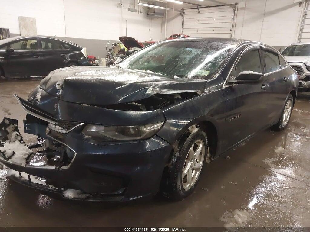 1G1ZB5ST3JF191538 2018 CHEVROLET MALIBU photo no. 2