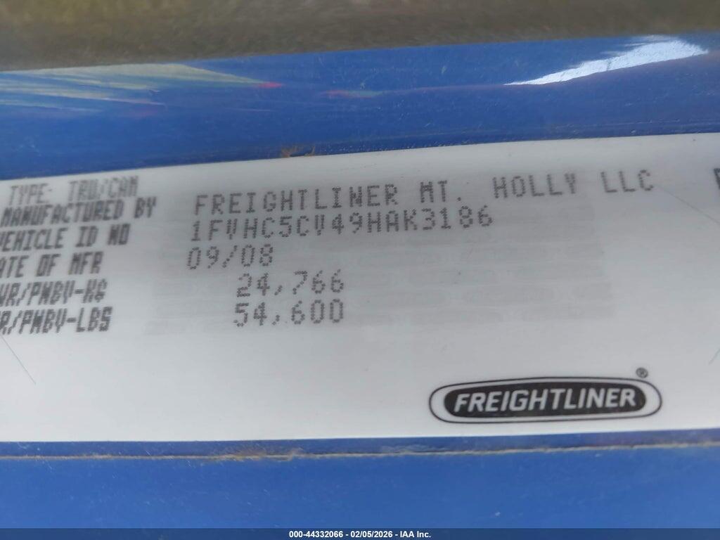 1FVHC5CV49HAK3186 2009 FREIGHTLINER M2 photo no. 8