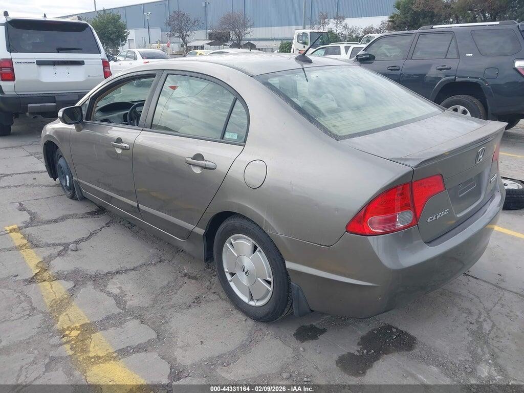JHMFA36218S023688 2008 HONDA CIVIC HYBRID photo no. 3