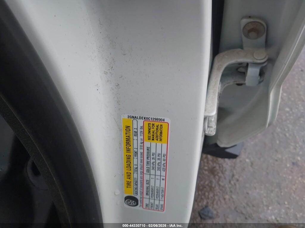 2GNALDEK0C1298904 2012 CHEVROLET EQUINOX photo no. 9