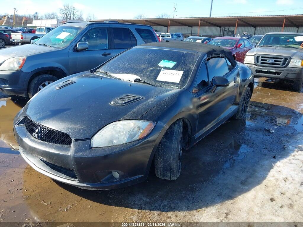 4A37L2EF6CE002211 2012 MITSUBISHI ECLIPSE SPYDER photo no. 2