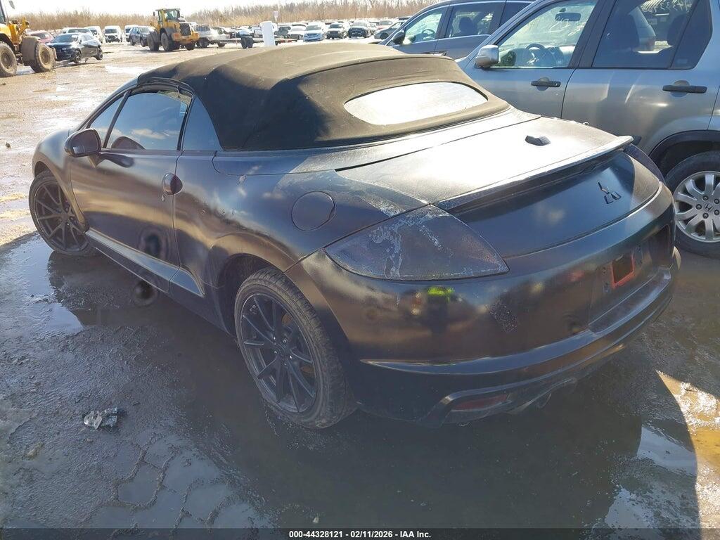 4A37L2EF6CE002211 2012 MITSUBISHI ECLIPSE SPYDER photo no. 3