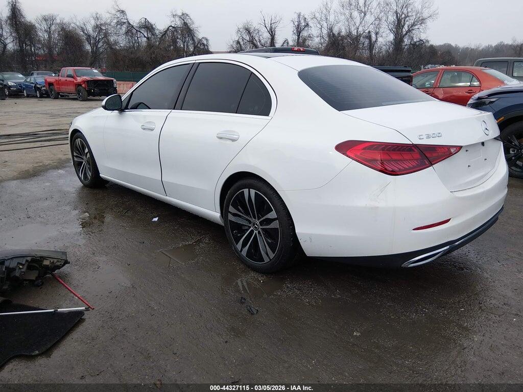 W1KAF4HB5NR034010 2022 MERCEDES-BENZ C 300 photo no. 3