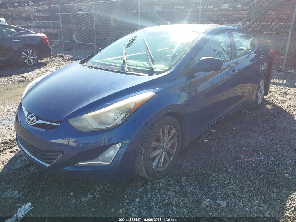 5NPDH4AE8FH593517 2015 HYUNDAI ELANTRA photo no. 2