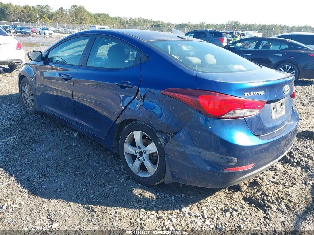 5NPDH4AE8FH593517 2015 HYUNDAI ELANTRA photo no. 3