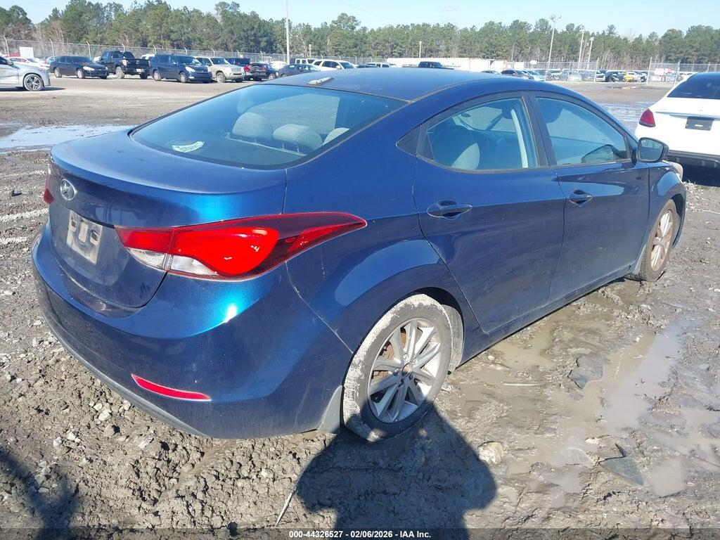 5NPDH4AE8FH593517 2015 HYUNDAI ELANTRA photo no. 4