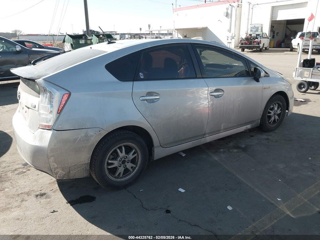 JTDKN3DU7B1400661 2011 TOYOTA PRIUS photo no. 4