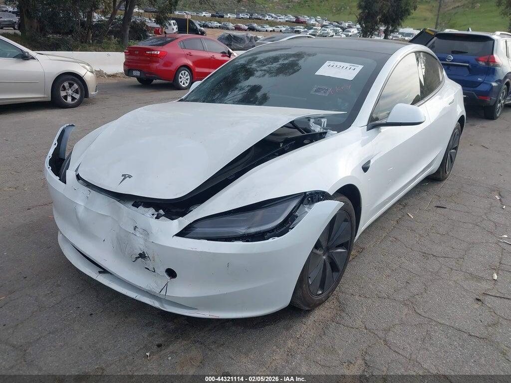5YJ3E1EA8SF905502 2025 TESLA MODEL 3 photo no. 2