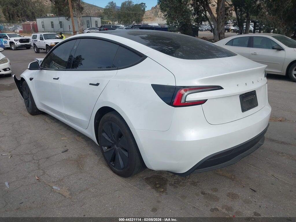 5YJ3E1EA8SF905502 2025 TESLA MODEL 3 photo no. 3