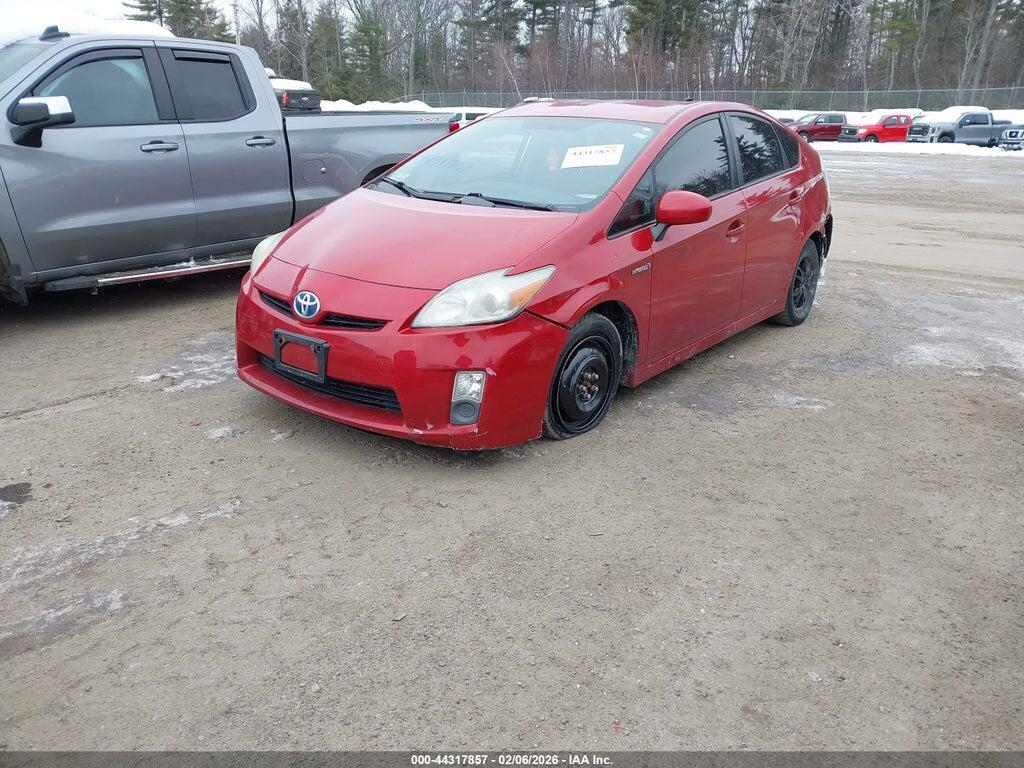 JTDKN3DU5B1412517 2011 TOYOTA PRIUS photo no. 2