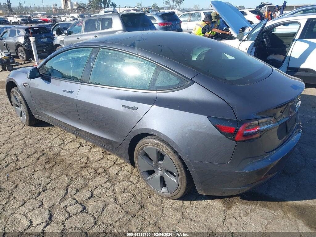5YJ3E1EA3NF298820 2022 TESLA MODEL 3 photo no. 3