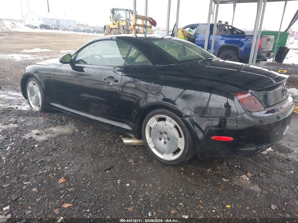 JTHFN48Y720015545 2002 LEXUS SC 430 photo no. 3