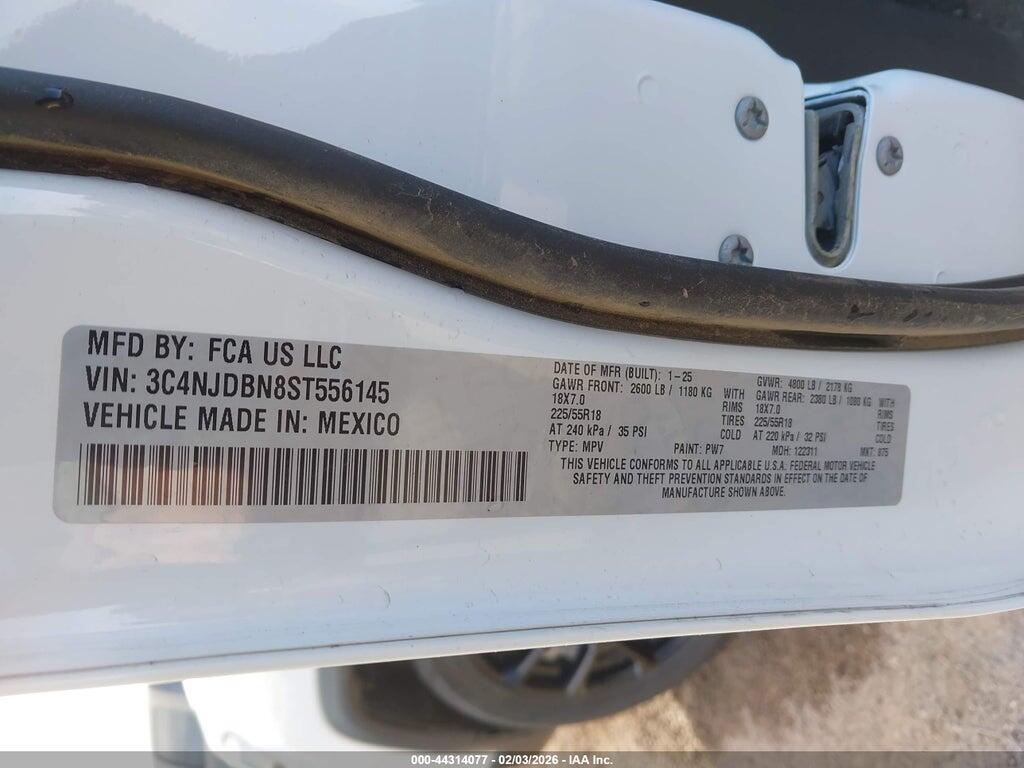 3C4NJDBN8ST556145 2025 JEEP COMPASS photo no. 9