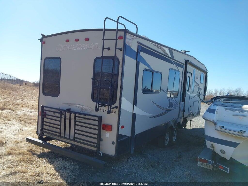 5ZT3CHYB0EA310030 2014 FOREST RIVER CHAPARRAL 328 RES 5TH WHEEL TRVL TRAILER photo no. 4