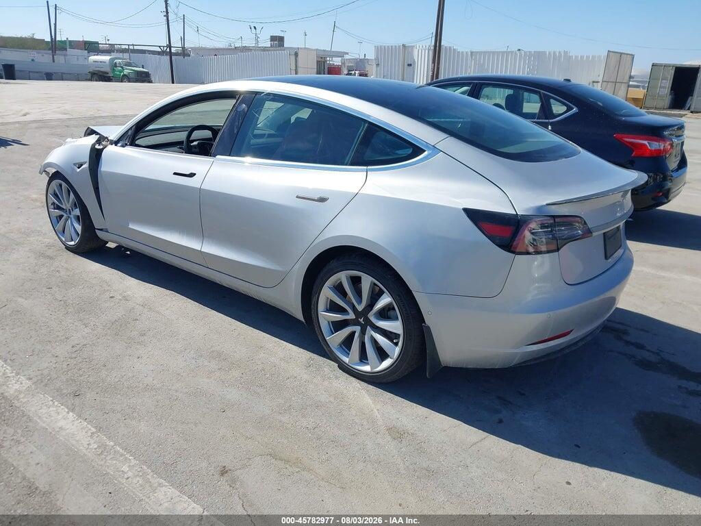 5YJ3E1EA0JF098892 2018 TESLA MODEL 3 photo no. 3