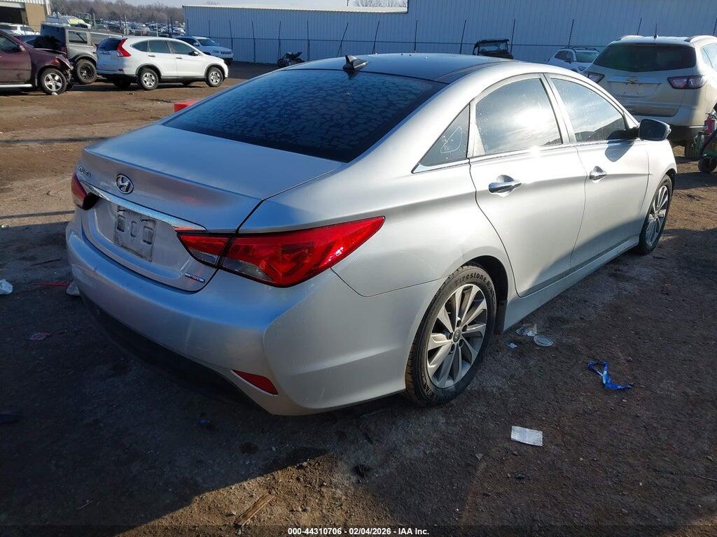 5NPEC4AC6EH837004 2014 HYUNDAI SONATA photo no. 4