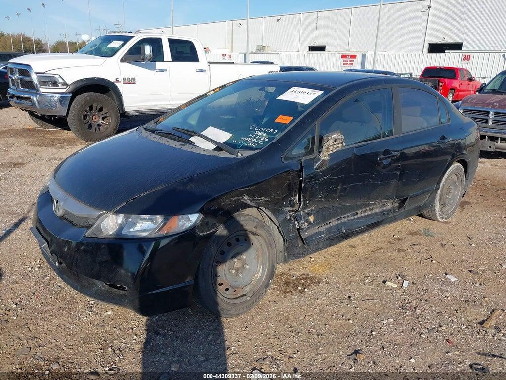 19XFA16599E042512 2009 HONDA CIVIC photo no. 2