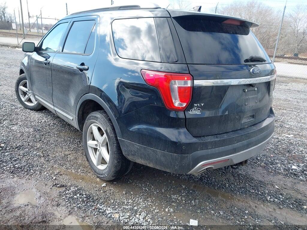 1FM5K8D80HGA31097 2017 FORD EXPLORER photo no. 3