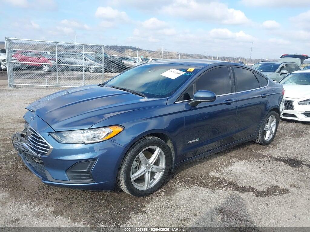 3FA6P0LU7KR187427 2019 FORD FUSION HYBRID photo no. 2