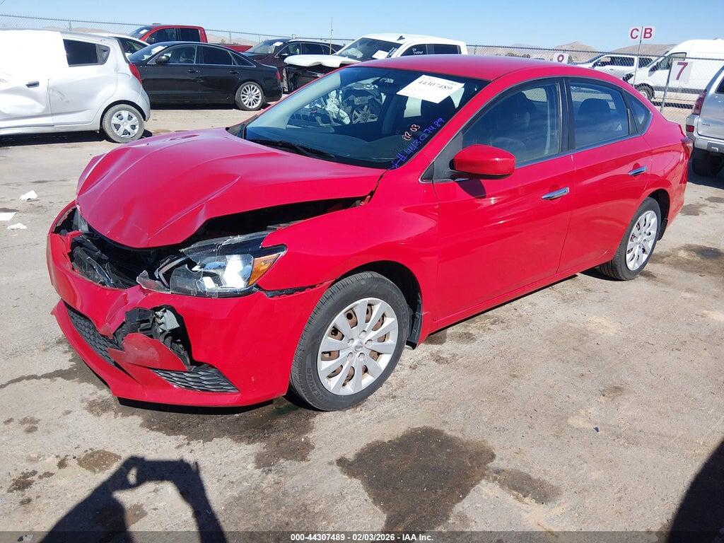 3N1AB7AP7HY373933 2017 NISSAN SENTRA photo no. 2