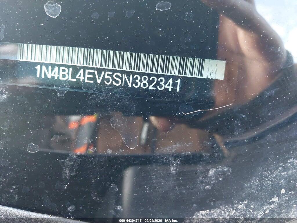1N4BL4EV5SN382341 2025 NISSAN ALTIMA photo no. 9