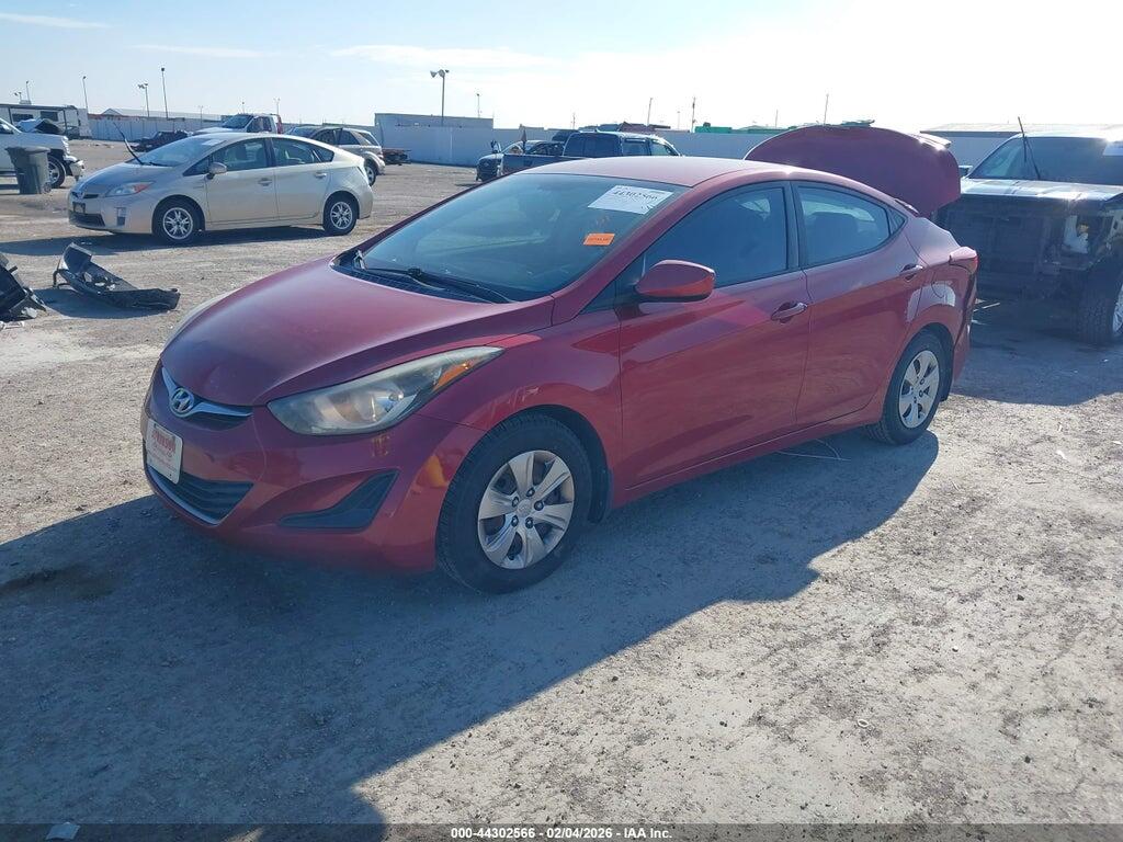 KMHDH4AE6GU546313 2016 HYUNDAI ELANTRA photo no. 2