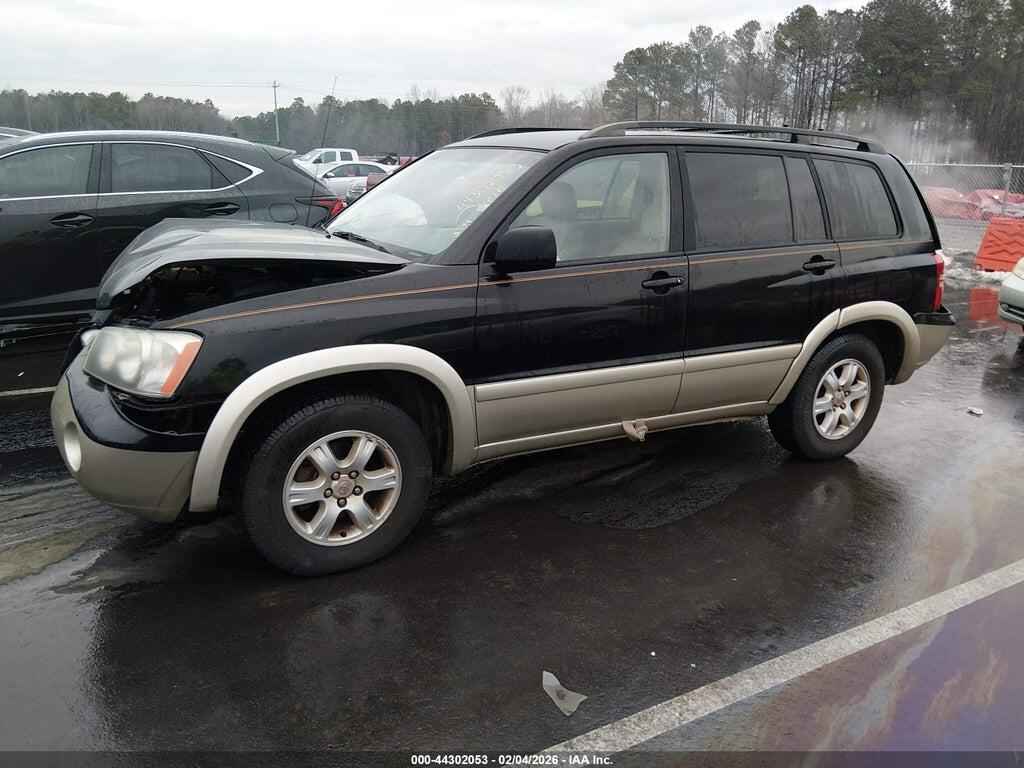 JTEGF21A830078896 2003 TOYOTA HIGHLANDER photo no. 2