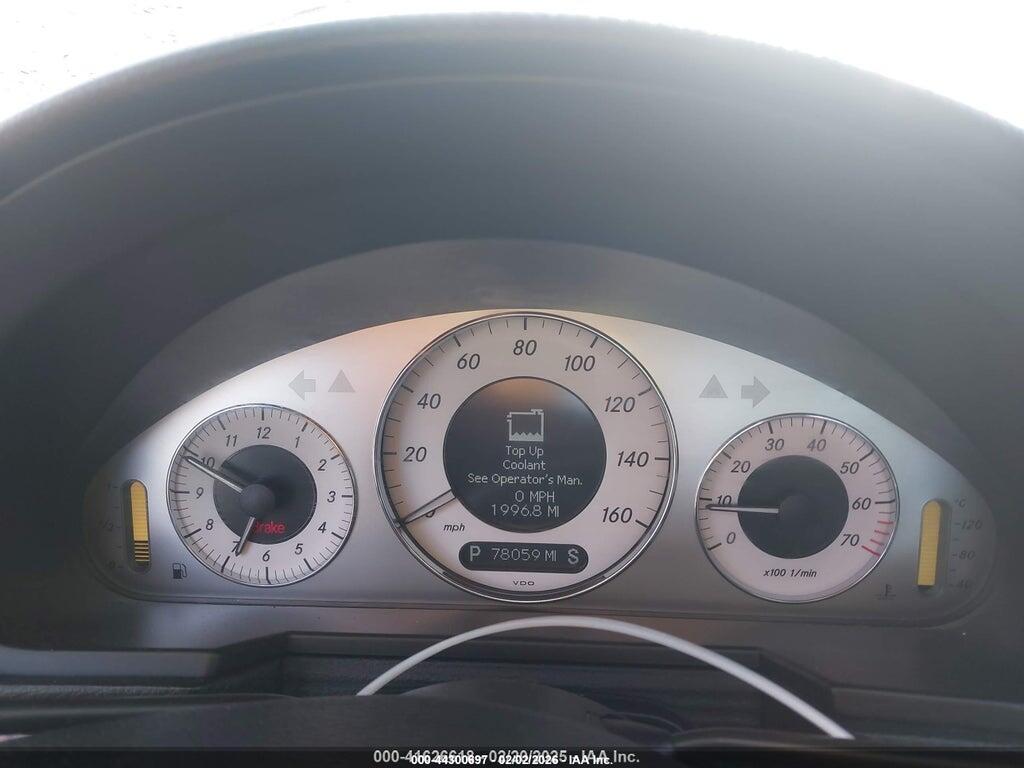 WDBUF56X69B433341 2009 MERCEDES-BENZ E 350 photo no. 7