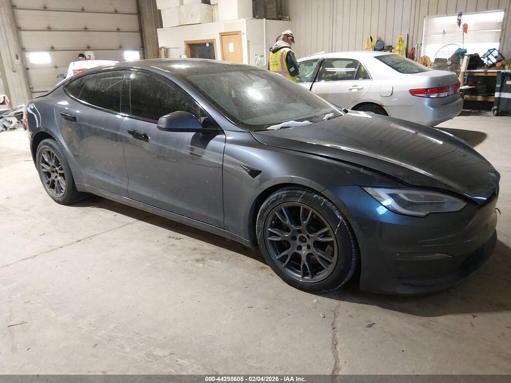 5YJSA1E66MF431975 2021 TESLA MODEL S photo no. 1