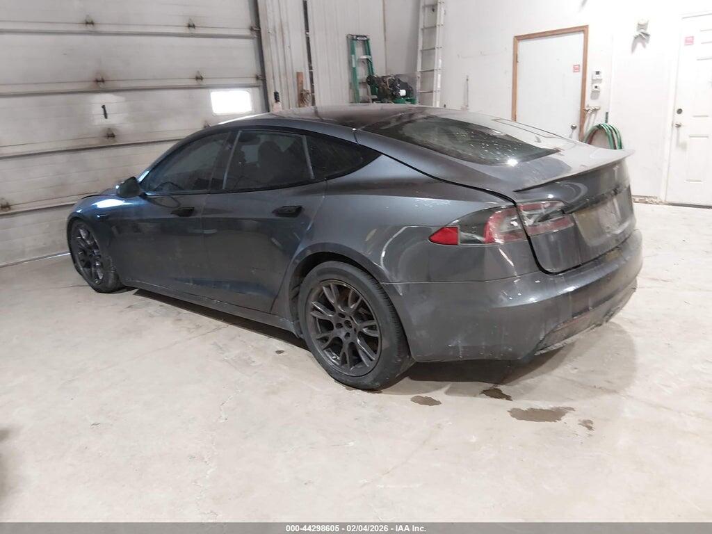 5YJSA1E66MF431975 2021 TESLA MODEL S photo no. 3