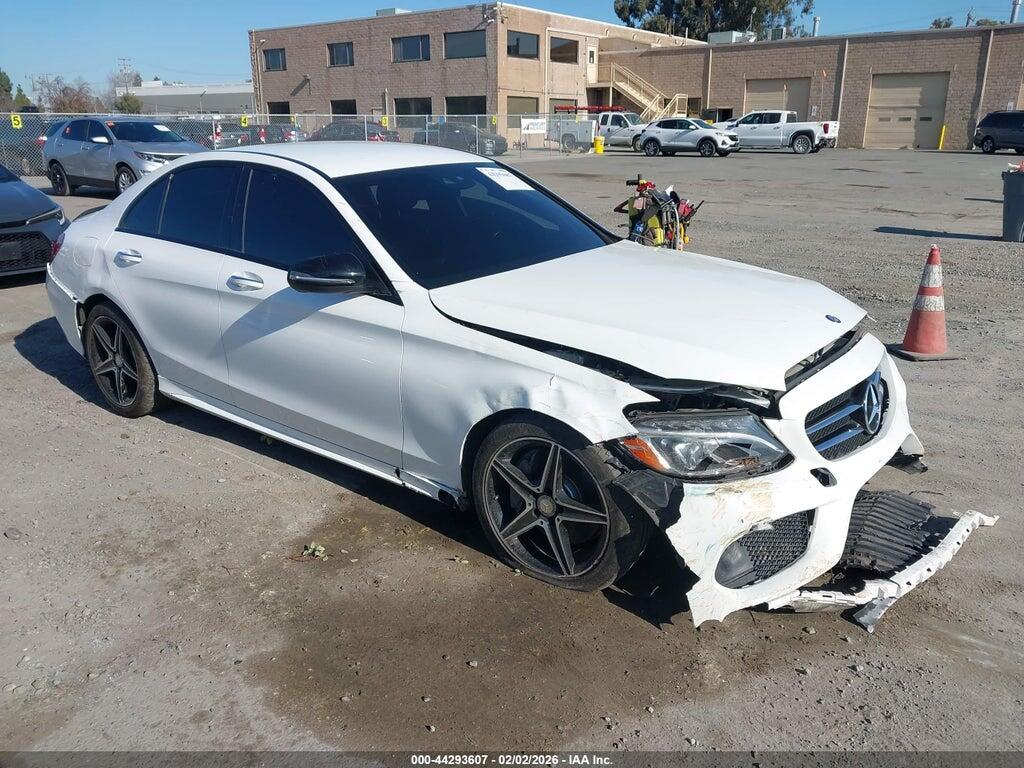55SWF4JB5GU125294 2016 MERCEDES-BENZ C 300 photo no. 1