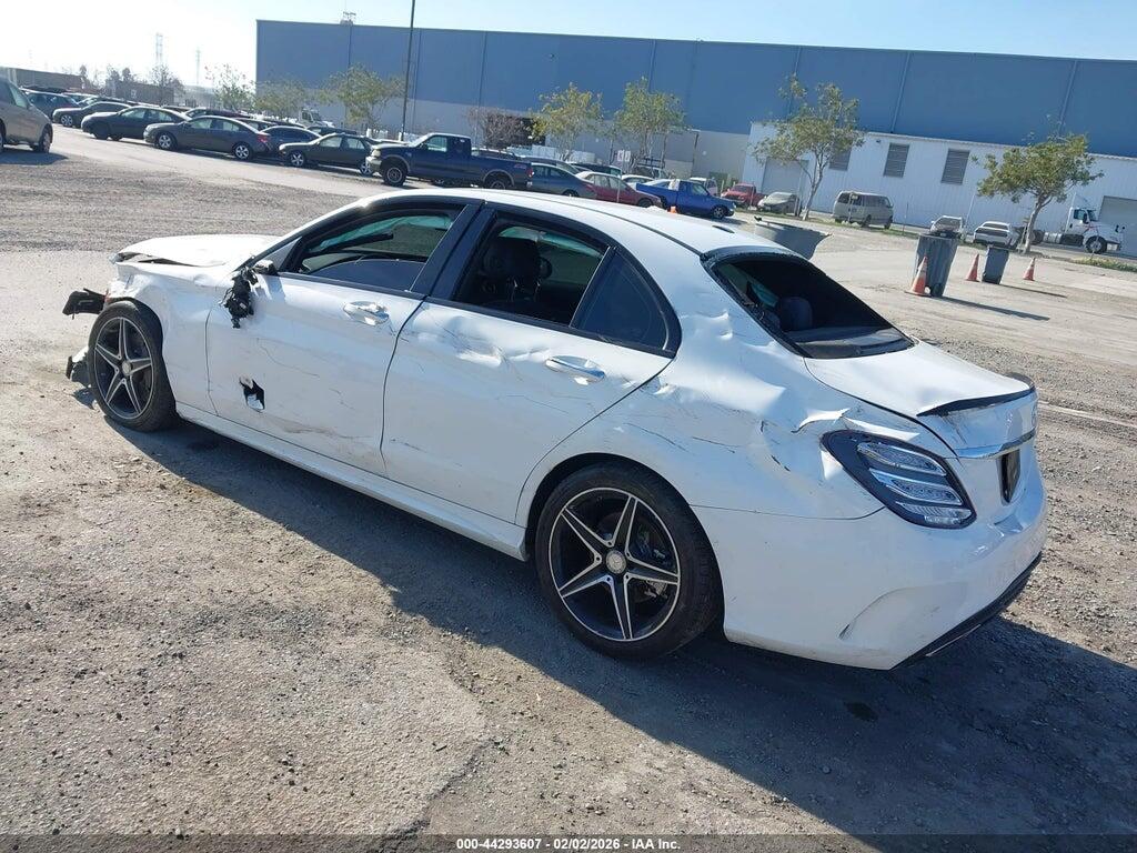 55SWF4JB5GU125294 2016 MERCEDES-BENZ C 300 photo no. 3