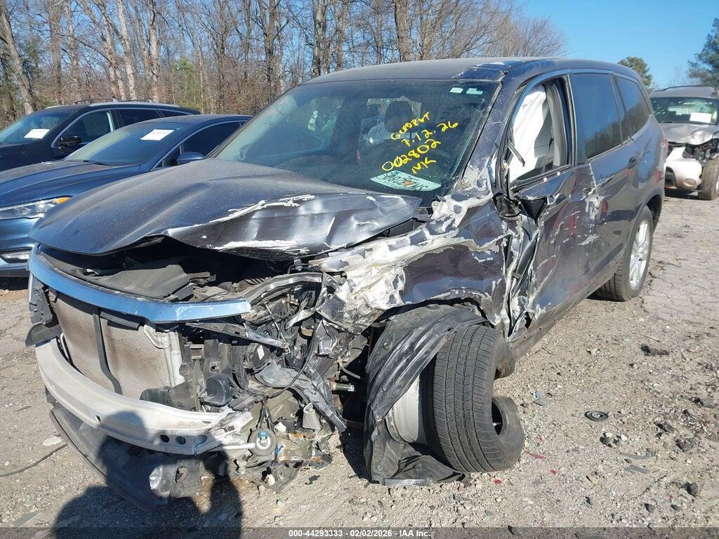 5FNYF5H11GB002802 2016 HONDA PILOT photo no. 2