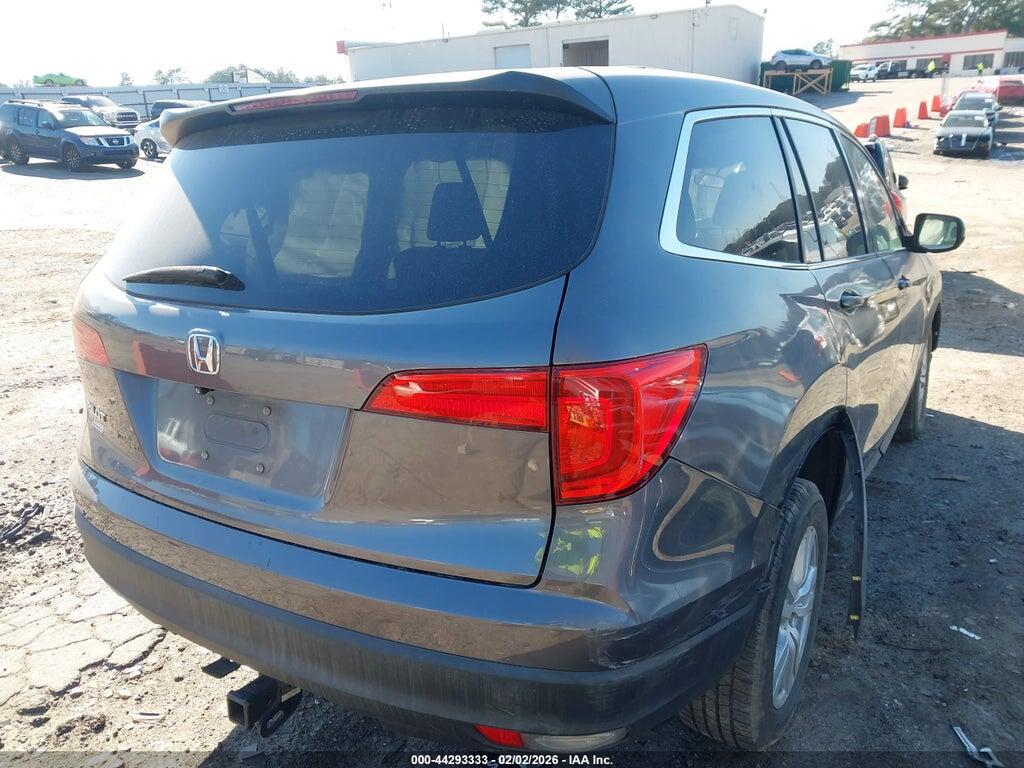 5FNYF5H11GB002802 2016 HONDA PILOT photo no. 4
