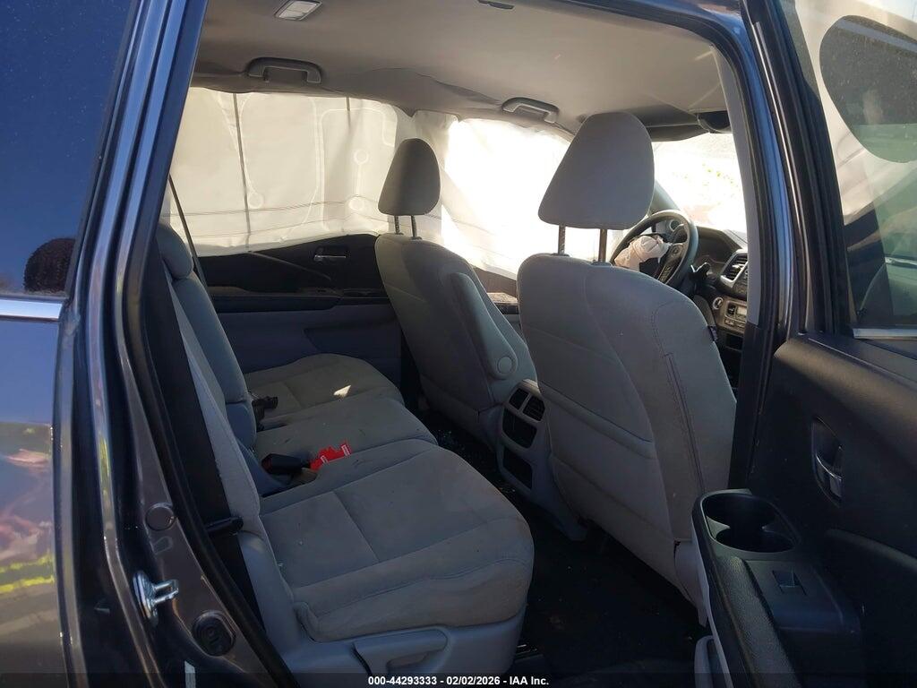 5FNYF5H11GB002802 2016 HONDA PILOT photo no. 8