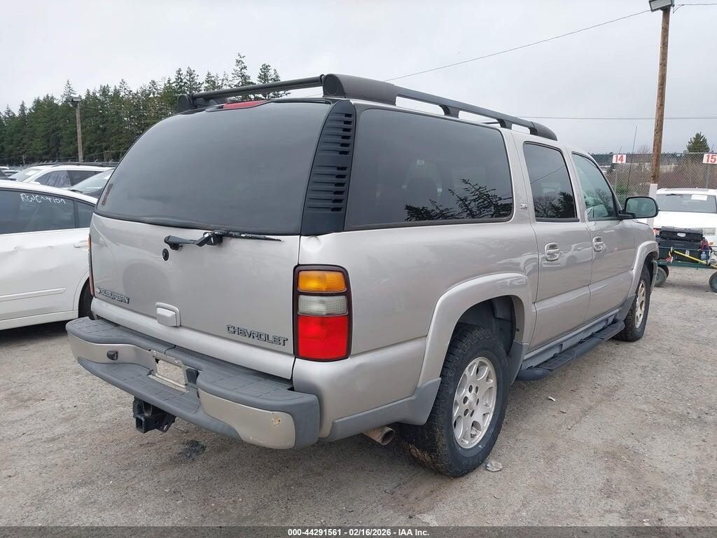 3GNFK16Z25G222050 2005 CHEVROLET SUBURBAN 1500 photo no. 4