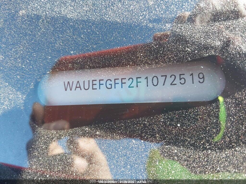 WAUEFGFF2F1072519 2015 AUDI A3 photo no. 9